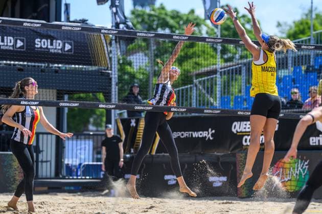 RECORD DATE NOT STATED Rika Dieckmann, Mila Jancar; Queen & King of the Court am 24.05.2025, Hamburg. Copyright: xBEAUTIFULxSPORTS PeterxWeberx