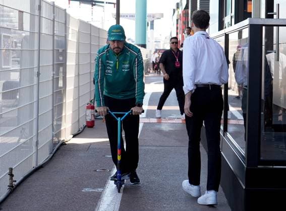 Formel 1 Grand Prix Monaco 2025 25.05.2025, Circuit de Monaco, Monte Carlo, Formel 1 Grand Prix Monaco 2025 ,im Bild Fernando Alonso (ESP), Aston Martin Aramco Cognizant Formula One Team