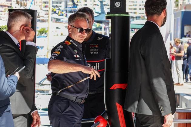 Teamchef Christian Horner (Oracle Red Bull Racing) im Paddock, Rennen, Grosser Preis von Monaco, Motorsport, Herren, Formel 1, 25.05.2025 Monte Carlo Monaco MCO