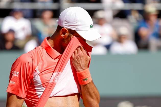 Novak Djokovic (SRB) , Schweiz, Tennis, Gonet Geneva Open ATP, Tennis Herren 250), Final Doppel,2025, Ariel Behar (URU) Joran Vliegen (BEL) vs. Sadio Doumbia (FRA) Fabien Reboul (FRA), 24.05.2025, Parc des Eaux-Vives, Genf, Schweiz Genf Parc des Eaux-Vives Genf Schweiz Copyright: xGrantxHubbsx