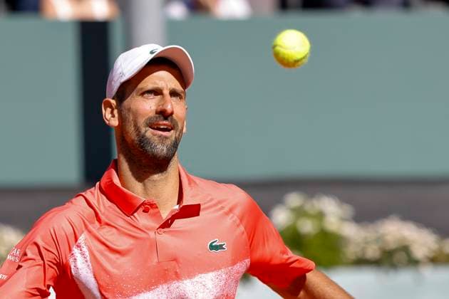 Novak Djokovic (SRB) , Schweiz, Tennis, Gonet Geneva Open ATP, Tennis Herren 250), Final Doppel,2025, Ariel Behar (URU) Joran Vliegen (BEL) vs. Sadio Doumbia (FRA) Fabien Reboul (FRA), 24.05.2025, Parc des Eaux-Vives, Genf, Schweiz Genf Parc des Eaux-Vives Genf Schweiz Copyright: xGrantxHubbsx