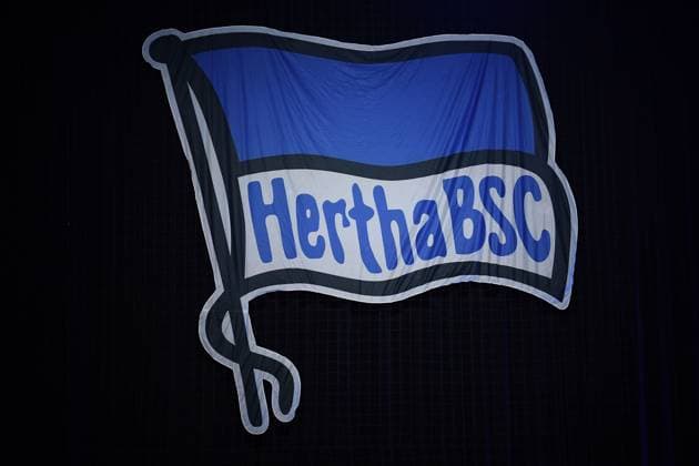 Fußball 2. Bundesliga Mitgliederversammlung des Hertha B.S.C. e. V. am 25.05.2025 in der Messe Berlin in Berlin Symbolfoto: Vereinslogo Logo Hertha BSC Berlin