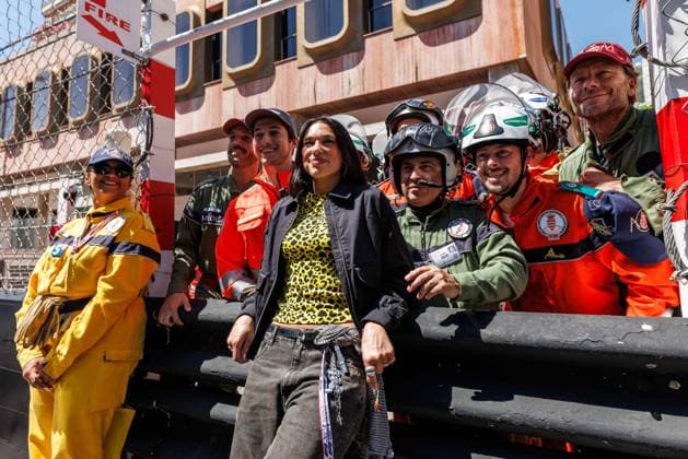 Dua Lipa (Saengerin), Grosser Preis von Monaco, Motorsport, Formel 1, Saison 2025, 25.05.2025 Grosser Preis von Monaco, Motorsport, Formel 1, Saison 2025, 25.05.2025 Monte Carlo Copyright: xEibner-Pressefoto AlexanderxNeisx EP_ANS