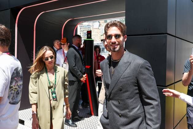 Torwart Kevin Trapp im Paddock, Rennen, Grosser Preis von Monaco, Motorsport, Herren, Formel 1, 25.05.2025 Monte Carlo Monaco MCO