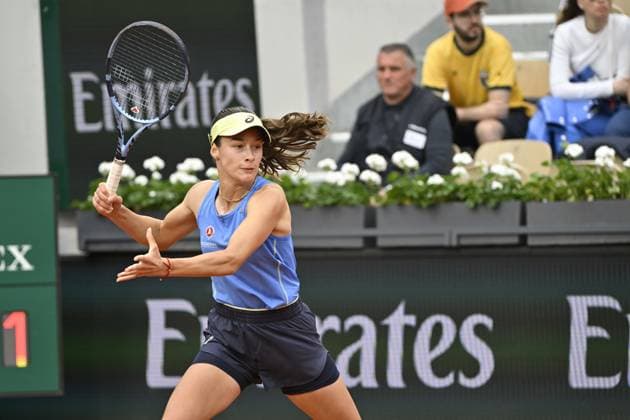 Tennis : Roland Garros 2025 - ITF - Tennis - Roland Garros 2025 - ITF - Zeynep Sonmer - Turquie France  Copyright: xChryslenexCaillaudx xPsnewzx