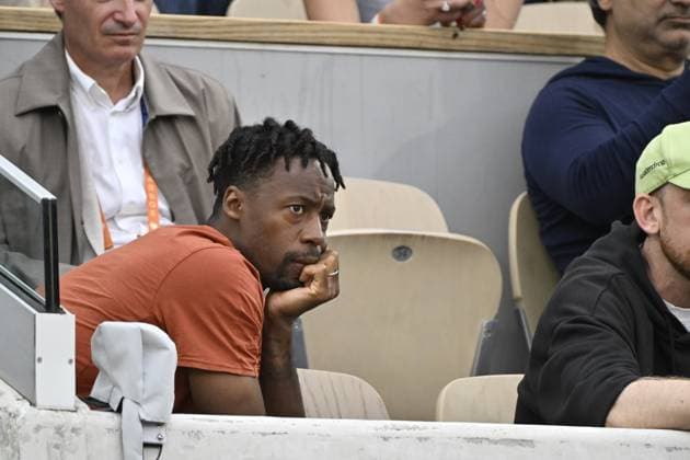 Tennis : Roland Garros 2025 - ITF - Tennis - Roland Garros 2025 - ITF - Elina Svitolina - Ukraine - Gael Monfils - France France  Copyright: xChryslenexCaillaudx xPsnewzx