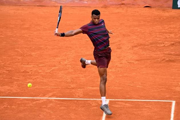 TENNIS : Roland Garros 2025 - Internationaux de France - 25 05 2025 Giovanni Mpetish Perricard ( France ) during the 2025 French Open at Roland Garros on May 25, 2025 in Paris, France. ( Photo Dante Badano PSNewz ) - ParisFrance  Copyright: xx