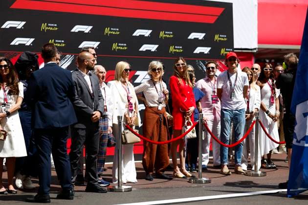 F1 - MONACO GRAND PRIX 2025 VIPs during the Formula 1 Tag Heuer Grand Prix de Monaco, 8th round of the 2025 FIA Formula One World Championship, WM, Weltmeisterschaft from May 23 to 25, 2025 on the Circuit de Monaco, in Monte-Carlo, Monaco - Monte-CarloMonaco  Copyright: xDPPIx