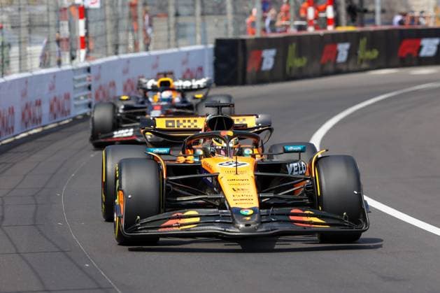 Oscar Piastri (McLaren Formula 1 Team), Rennen, Grosser Preis von Monaco, Motorsport, Herren, Formel 1, 25.05.2025 Monte Carlo Monaco MCO