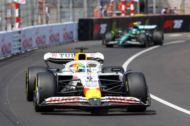 Isack Hadjar (Visa Cash App RB), Rennen, Grosser Preis von Monaco, Motorsport, Herren, Formel 1, 25.05.2025 Monte Carlo Monaco MCO