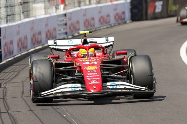 Lewis Hamilton (Scuderia Ferrari HP), Rennen, Grosser Preis von Monaco, Motorsport, Herren, Formel 1, 25.05.2025 Monte Carlo Monaco MCO