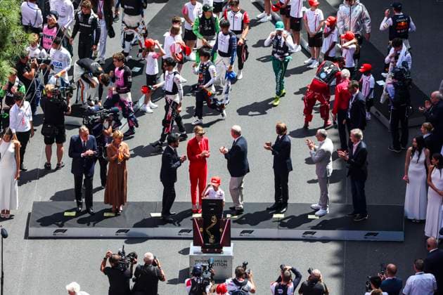 F1 - MONACO GRAND PRIX 2025 Grid show during the Formula 1 Tag Heuer Grand Prix de Monaco, 8th round of the 2025 FIA Formula One World Championship, WM, Weltmeisterschaft from May 23 to 25, 2025 on the Circuit de Monaco, in Monte-Carlo, Monaco - Monte-CarloMonaco  Copyright: xDPPIx