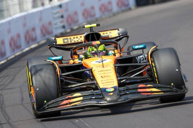 Lando Norris (McLaren Formula 1 Team), Rennen, Grosser Preis von Monaco, Motorsport, Herren, Formel 1, 25.05.2025 Monte Carlo Monaco MCO