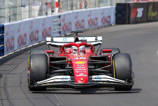 Charles Leclerc (Scuderia Ferrari HP), Rennen, Grosser Preis von Monaco, Motorsport, Herren, Formel 1, 25.05.2025 Monte Carlo Monaco MCO