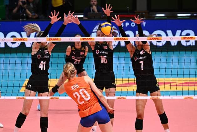 Koy Jet ( Holland ) during the match Holland vs Turkey at Pala Panini Modena 25may2025 , AIA AeQuilibrium Cup Women Elite.  Copyright: xDuilioxDellaxLibera IPAxSportx xipa-agency.netx xx IPA_58227536 IPA_Agency_IPA58227536