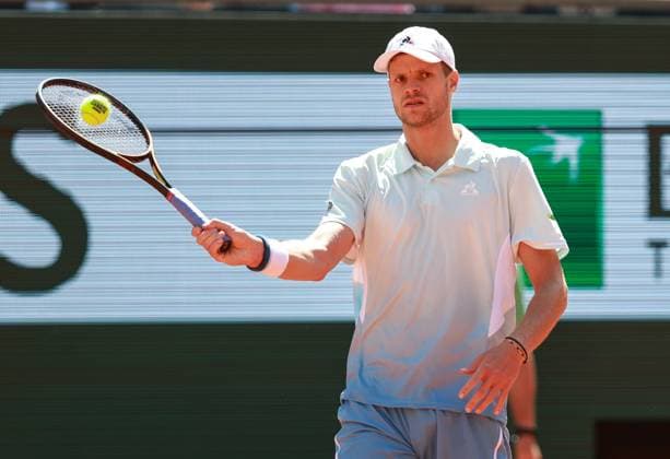 Tennis, French Open, Tag 1 Yannick Hanfmann (GER) Tennis - French Open 2025 - Roland Garros - Paris - - France - 25 May 2025. Copyright: xJuergenxHasenkopfx