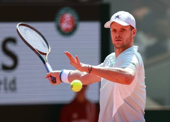 Yannick Hanfmann (GER) Tennis - French Open 2025 - Roland Garros - Paris - - France - 25 May 2025. Copyright: xJuergenxHasenkopfx