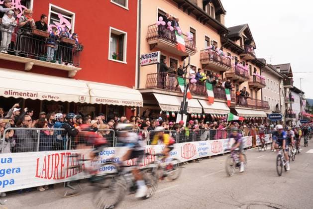 during the stage 15 of the Giro d™Italia from Fiume Veneto to Asiago, Italy - Sunday, May 25, 2025. - cycling.  Copyright: xMassimoxPaolone LaPressex