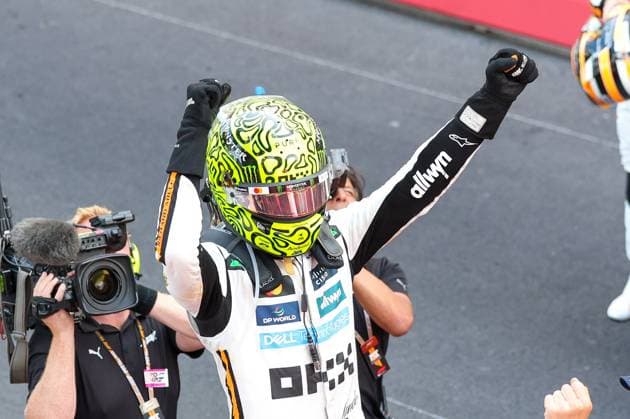 Winner, Sieger, Lando Norris (McLaren Formula 1 Team), Rennen, Grosser Preis von Monaco, Motorsport, Herren, Formel 1, 25.05.2025 Monte Carlo Monaco MCO