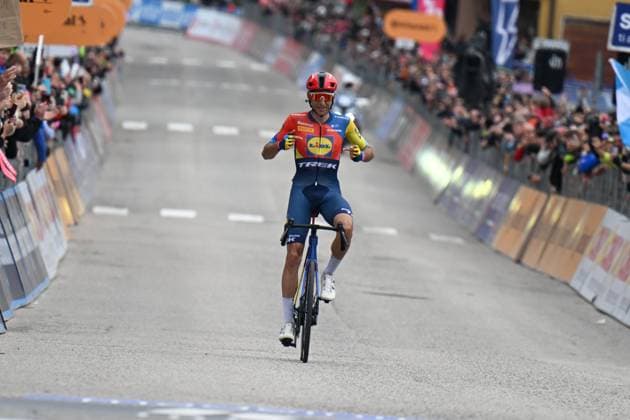 25-05-2025 Giro D italia; Tappa 15 Fiume Veneto - Asiago; 2025, Lidl - Trek; Verona Quintanilla, Carlos; Asiago; 