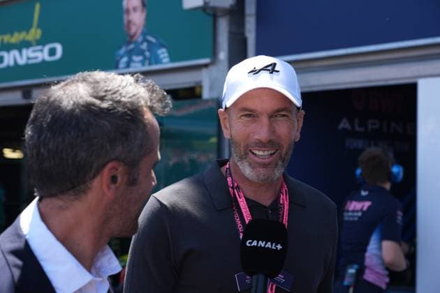 Formel 1 Grand Prix Monaco 2025 25.05.2025, Circuit de Monaco, Monte Carlo, Formel 1 Grand Prix Monaco 2025 ,im Bild Französischer Fussballspieler Zinedine Zidane