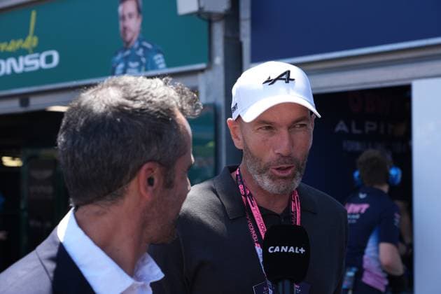 Formel 1 Grand Prix Monaco 2025 25.05.2025, Circuit de Monaco, Monte Carlo, Formel 1 Grand Prix Monaco 2025 ,im Bild Französischer Fussballspieler Zinedine Zidane
