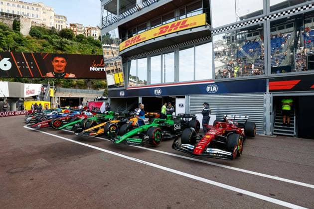 F1 - MONACO GRAND PRIX 2025 16 LECLERC Charles (mco), Scuderia Ferrari SF-25, in Parc Ferme after the race during the Formula 1 Tag Heuer Grand Prix de Monaco, 8th round of the 2025 FIA Formula One World Championship, WM, Weltmeisterschaft from May 23 to 25, 2025 on the Circuit de Monaco, in Monte-Carlo, Monaco - Monte-CarloMonaco  Copyright: xJavierxJimenezx
