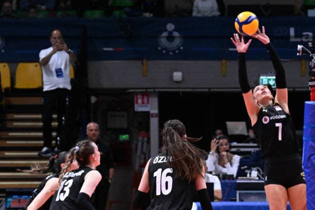 VOLLEY - Amichevole - AIA AeQuilibrium Cup Women Elite - Turkey vs Holland Baladin Hande ( Turkey ) during the match Holland vs Turkey at Pala Panini Modena 25may2025 , AIA AeQuilibrium Cup Women Elite. Modena Italy  Copyright: xIPAxSport ABACAx