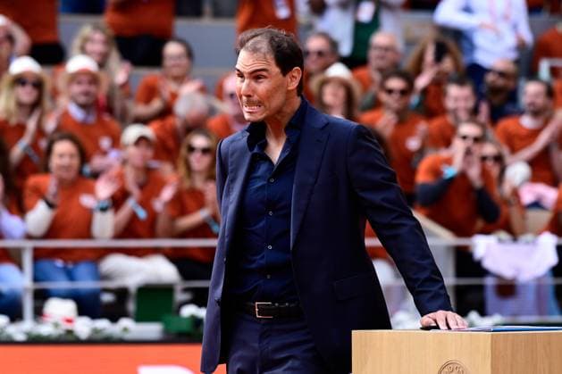 TENNIS : Hommage a Rafael Nadal - Roland Garros 2025 - 25 05 2025 Tribute to Rafael Nadal ( Spain ) during the 2025 French Open at Roland Garros on May 25, 2025 in Paris, France. ( Photo Dante Badano PSNewz ) - ParisFrance  Copyright: xx