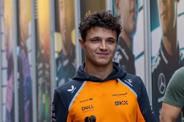 Formel1 GP Monaco Sonntag, 25.05.2025 Lando Norris 4, McLaren Formula 1 Team; Formel1 GP Monaco Sonntag, 25.05.2025 Copyright: xBEAUTIFULxSPORTS Erlhofx