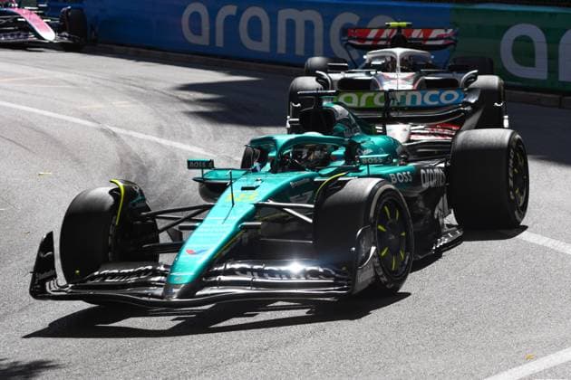 Formel1 GP Monaco Sonntag, 25.05.2025 Lance Stroll 18, Aston Martin Aramco F1 Team; Formel1 GP Monaco Sonntag, 25.05.2025 Copyright: xBEAUTIFULxSPORTS Erlhofx