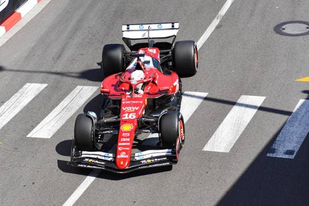 Formel1 GP Monaco Sonntag, 25.05.2025 Charles Leclerc 16, Scuderia Ferrari; Formel1 GP Monaco Sonntag, 25.05.2025 Copyright: xBEAUTIFULxSPORTS Erlhofx