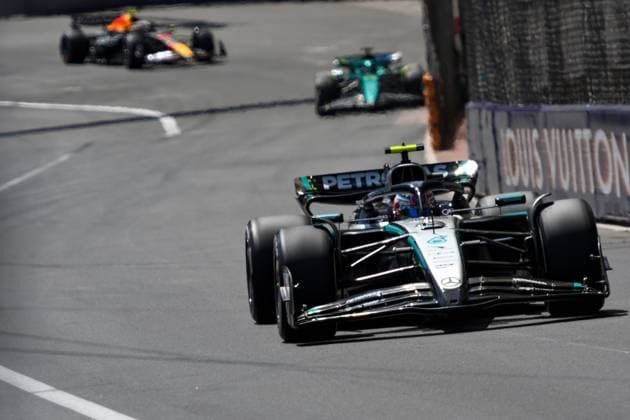 Formel1 GP Monaco Sonntag, 25.05.2025 Andrea Kimi Antonelli 12, Mercedes-AMG Petronas F1 Team; Formel1 GP Monaco Sonntag, 25.05.2025 Copyright: xBEAUTIFULxSPORTS Erlhofx