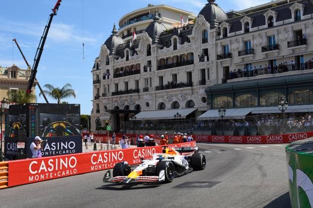 Formel1 GP Monaco Sonntag, 25.05.2025 Isack Hadjar, 6, Visa Cash App RB Formula One Team; Formel1 GP Monaco Sonntag, 25.05.2025 Copyright: xBEAUTIFULxSPORTS Erlhofx