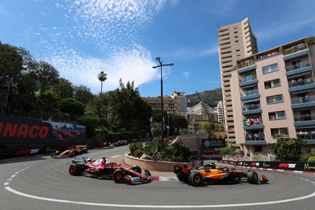 FORMULE 1 : Grand Prix de Monaco 2025 - Monte carlo - 25 05 2025 First lap during the 2025 Formula One Monaco Grand Prix, 8th round of the 2025 Formula 1 World Championship, WM, Weltmeisterschaft taking place from May 23 to 25, 2025 on circuit de Monaco in Monaco (MCO) MONACOMonaco  Copyright: xMPSxAGENCYx