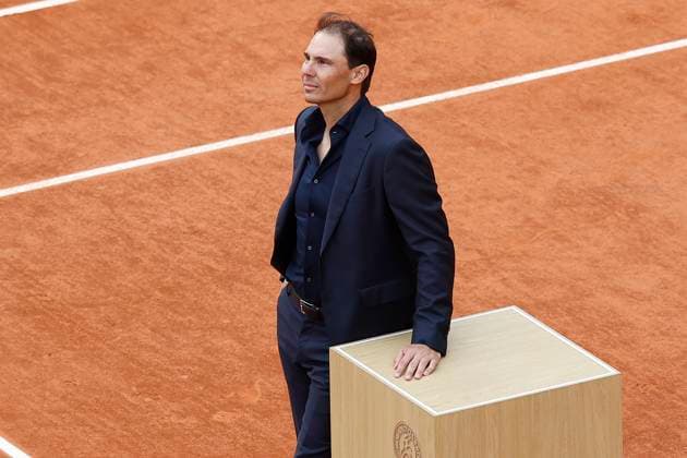 May 25, 2025, Paris, Paris, France: during the tribute ceremony to Rafael Nadal in the tennis Grand Slam of Roland Garros 2025, at Roland Garros Stadium - on May 25 2025.Paris - France Paris France - ZUMAb253 20250525_zsp_b253_164 Copyright: xLoicxBaratouxx
