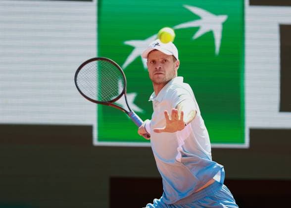 Yannick Hanfmann (GER) Tennis - French Open 2025 - Roland Garros - Paris - - France - 25 May 2025. Copyright: xJuergenxHasenkopfx
