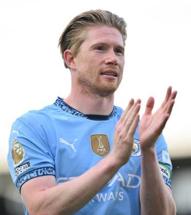Football - 2024 2025 Premier League - Fulham vs Manchester City - Craven Cottage - Sunday 25th May 2025. Manchester City s Kevin De Bruyne. COLORSPORT Ashley Western