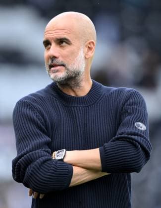 Football - 2024 2025 Premier League - Fulham vs Manchester City - Craven Cottage - Sunday 25th May 2025. Manchester City manager Pep Guardiola. COLORSPORT Ashley Western