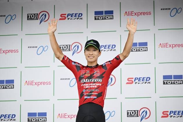 Atsushi Oka (BLZ), MAY 25, 2025 - Cycling : Tour of Japan 2025 8th stage Award ceremony Speed Channel Tokyo in Tokyo, Japan. Noxthirdxpartyxsales  (291778527)