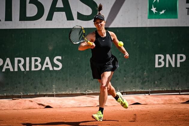 May 26, 2025, Paris, France, France: Tamara KORPATSCH of Germany during the second day of Roland-Garros 2025, French Open 2025, Grand Slam tennis tournament at Roland-Garros Stadium on May 26, 2025 in Paris, France. Paris France - ZUMAm308 20250526_zsp_m308_009 Copyright: xMatthieuxMirvillex