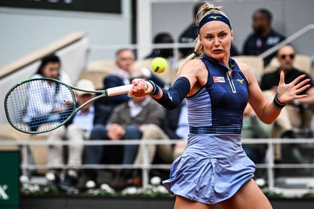 May 26, 2025, Paris, France, France: Rebecca SRAMKOVA of Slovakia during the second day of Roland-Garros 2025, French Open 2025, Grand Slam tennis tournament at Roland-Garros Stadium on May 26, 2025 in Paris, France. Paris France - ZUMAm308 20250526_zsp_m308_021 Copyright: xMatthieuxMirvillex