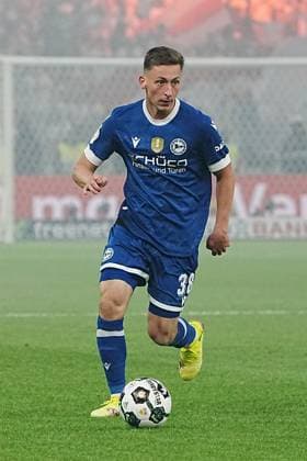 Marius Wörl (Arminia Bielefeld, 38) - Berlin 24.05.2025: 82. DFB-Pokalfinale DSC Arminia Bielefeld vs. VfB Stuttgart, Olympiastadion Berlin