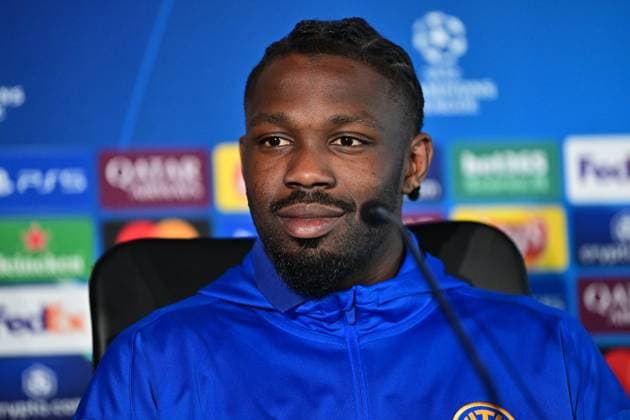 Marcus Thuram seen during the Inter media Day during Inter Champions League Media Day, UEFA Champions League football match in Appiano Gentile, Italy, May 26 2025  Copyright: xTommasoxFimiano IPAxSportx xipa-agency.netx xx IPA_58274287 IPA_Agency_IPA58274287