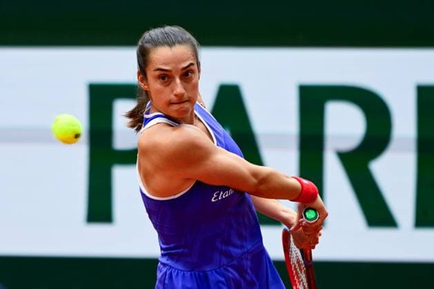 TENNIS : Roland Garros 2025 - Internationaux de France - 26 05 2025 Caroline Garcia ( France ) during the 2025 French Open at Roland Garros on May 26, 2025 in Paris, France. ( Photo Dante Badano PSNewz ) - ParisFrance  Copyright: xx