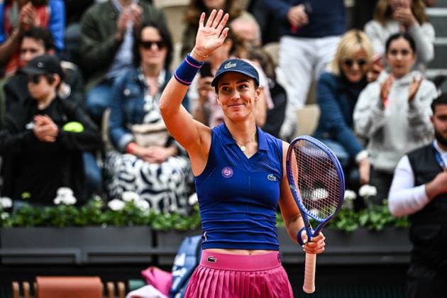 May 26, 2025, Paris, France, France: Bernarda PERA of United States celebrates his victory during the second day of Roland-Garros 2025, French Open 2025, Grand Slam tennis tournament at Roland-Garros Stadium on May 26, 2025 in Paris, France. Paris France - ZUMAm308 20250526_zsp_m308_040 Copyright: xMatthieuxMirvillex