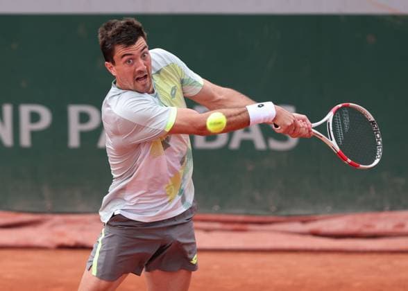 Sebastian Ofner (AUT) Tennis - French Open 2025 - Roland Garros - Paris - - France - 26 May 2025. Copyright: xJuergenxHasenkopfx