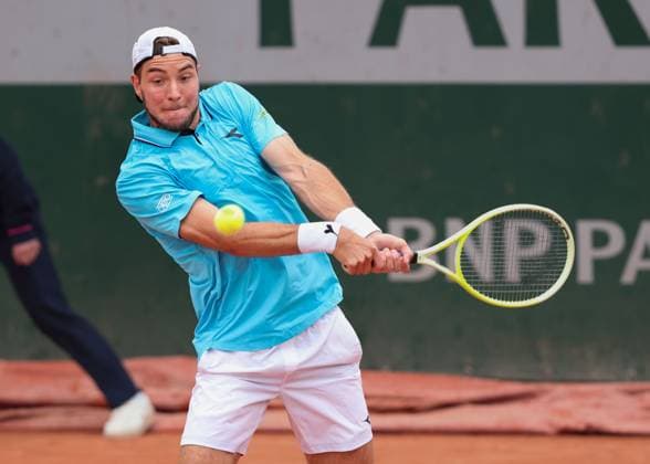 Jan-Lennard Struff (GER) Tennis - French Open 2025 - Roland Garros - Paris - - France - 26 May 2025. Copyright: xJuergenxHasenkopfx