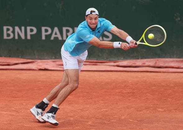 Jan-Lennard Struff (GER) Tennis - French Open 2025 - Roland Garros - Paris - - France - 26 May 2025. Copyright: xJuergenxHasenkopfx