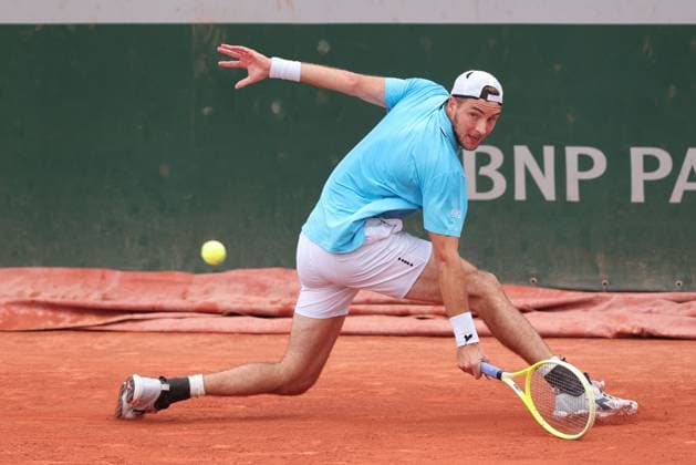 Jan-Lennard Struff (GER) Tennis - French Open 2025 - Roland Garros - Paris - - France - 26 May 2025. Copyright: xJuergenxHasenkopfx